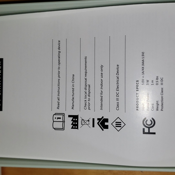 NEW- Tech Candy UV Sanitizer Box- Light Mint Green - Picture 3 of 7